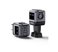 UGREEN Uno Cargador USB C 65W, Adaptador de Corriente Type C GAN de 3 Puertos Carga Rápida Compatible con MacBook Pro, iPhone 17 Pro MAX Air/Serie 16-8, Galaxy S25/S24, Pixel 8, Steam Deck, ROG Ally