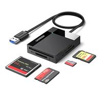 UGREEN USB 3.0 Lector de Tarjetas SD Micro SD CF MS Card Rearder Múltiple 4 en 1 Adaptador Tarjeta de Memoria Compact Flash 5 Gbps Compatible con Windows 11 10 Vista XP Linux macOS etc