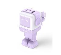 ugreen usb-a+2 usb-c 65w uno robot gan tech fast charger