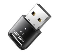 UGREEN USB Bluetooth 5.3 Adaptador para PC Compatible con Windows 11 10 8.1, Adapter Dongle para Auriculares Teclado Ratón Altavoces Mando de PS5 PS4 Switch