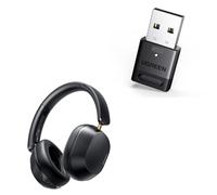 UGREEN USB Bluetooth 6.0 Adaptador para PC y HiTune Max5c Auriculares Bluetooth Over-Ear con Cancelación de Ruido Adaptativa