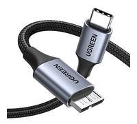 UGREEN USB C a Micro 3.0 Cable Tipo C de Disco Duro Externo Compatible con Caja SSD (0,5M)
