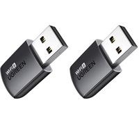 UGREEN USB WiFi 6 AX900 Adaptador WiFi USB para PC Doble Banda 5GHz 2.4GHz (Paquete de 2)