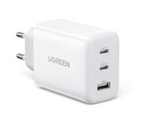 UGREEN Wall Charger CD275, 2X USB-C, 1x USB, 65W (White)