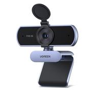 UGREEN Webcam 2K 30FPS Full HD Cámara USB A PC Dos Micro Autofocus Corrección de Luz Rotación 360 Grados Plug Play para Windows MacOS Linux Streaming Youtube Skype Llamada Video Zoom Videoconferencia