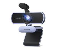UGREEN Webcam Full HD 1080P 30FPS USB A PC Cámara 2 Micrófono Incorporado 85° Ángulo de Visión para Windows MacOS Linux Soporta Youtube Streaming Video Calling Zoom Videoconferencia(Gris)
