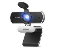 UGREEN Webcam Full HD 1080P 30FPS USB A PC Cámara 2 Micrófono Incorporado 85° Ángulo de Visión para Windows MacOS Linux Soporta Youtube Streaming Video Calling Zoom Videoconferencia(Gris Plata)
