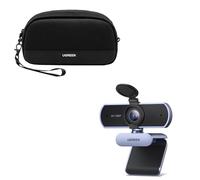 UGREEN Webcam Full HD 1080P 30FPS y Organizador Viaje Almacenamiento