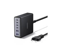 UGREEN Zapix 100W Cargador USB C Estación de Carga GAN con 6 Puertos Cargador de Sobremesa Compatible con iPhone 17 Pro MAX Air 16 15 14 Galaxy S26 S25 A15 Pixel 10 iPad MacBook Air