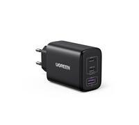 UGREEN Cargador USB C 65W, Adaptador de Corriente Type A PD 3.0 PPS Compatible con Galaxy S25/S25+/S25 Ultra/S24/S23, MacBook, iPad Pro/Air, iPhone 17 Pro MAX Air/16/15/14, Google Pixel
