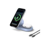 UGREEN Zapix Qi2 15W Cargador Inalámbrico iPhone 2 en 1 MagSafe (Azul)