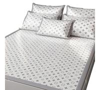 UGZPWQLNX Colchón refrescante de bambú, Carbonized Breathable Foldable Summer Cool Rattan Sleep Mat, Multiple Sizes