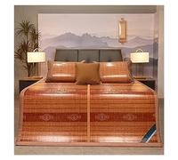UGZPWQLNX Colchón refrescante de bambú, Foldable Bamboo Summer Tatami Mat, Double-Sided Cool, Slip, Multiple Sizes
