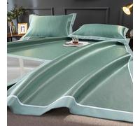 UGZPWQLNX Colchón refrescante de bambú, Summer Sleep Mat Foldable Rattan Bamboo Cool Pad Mattress per Multiple Sizes