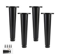 UGZPWQLNX Moderno sofá de Metal piernas, Brass Adjustable Furniture Legs Set of 4 Multicolor 10-13cm Includes Screws(Gold,10cm/3.9in)