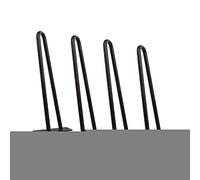 UGZPWQLNX Moderno sofá de Metal piernas, Mid-Century Industrial Metal Hairpin Legs For DIY Furniture Gourd Shape Multiple Sizes(40cm/15.7in)