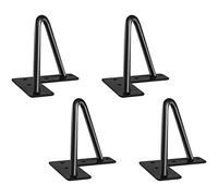 UGZPWQLNX Moderno sofá de Metal piernas, Mid-Century Industrial Metal Hairpin Legs For DIY Furniture Gourd Shape Multiple Sizes(10cm/3.9in)