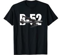 UHBGd68uu B-52 Stratofortress Bomber Plane Aircraft T-Shirt Black XL