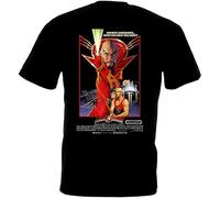 UHBGd68uu Flash Gordon v5 T-Shirt Movie Mike Hodges Sam J. Jones All Black M