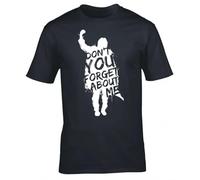 UHBGd68uu Inspired by The Breakfast Club Don't You Forget About ME T-Shirt Black XL