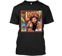 UHBGd68uu Kenny Loggins High Adventure American Singer Pop Music T-Shirt Black L
