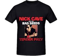 UHBGd68uu Kute Nick Cave Tender Prey Tracks Men's T Shirt Black M