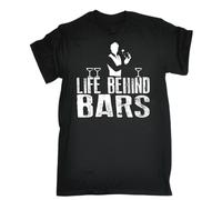 UHBGd68uu Life Behind Bars Bartender T-Shirt Black L