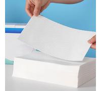 UHETLET 50 PCS Alfombrillas Superabsorbentes para Inodoro 25 x 13 cm, Alfombrillas Desechables Portátiles para Mesitas de Noche, Neceseres y Cuñas, Ajuste Universal para Cuidados del Enfermo o Viaje