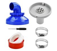 UHETLET Boquilla de Entrada para Piscina Giratoria 360°, Boquillas para Piscina 32 mm, Boquilla de Entrada Piscina, Boquilla de Retorno, Repuestos Piscinas, Accesorios para Piscina Intex Bestway