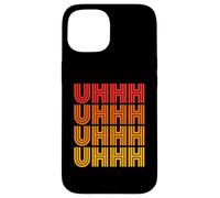 Uhhh Divertido Uh Uhh Ponder Um Hmm Think Awkward Tonto Word Wow Carcasa para iPhone 15