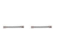 Uhidka 2X Kit de Batería Cadena de Conexión de Pedal con Eslabón Cadena de Pedal de Batería Martillo Cadena de Batidor Percusión de Repuesto