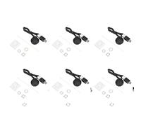Uhidka 6X Guitarra Acustica Recogida Piezoelectrico Transductor para Guitarra Violin Ukelele Mandolina