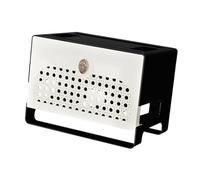 Uhidka Caja de Gestión de Cables para Tomas de Corriente, Enrutador, Cables de TV, Concentrador USB - Organizador de Cables Multifuncional con Diseño de Panel B