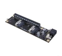 Uhidka Convertidor de PCIe4.0 A SFF-8654 de 2 Puertos Tarjeta Adaptadora de Ranura SFF-8654 A PCIe 4.0 X16 Tarjeta Elevadora SFF8654 para Tarjeta Gráfica