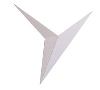 Uhidka Lámparas de Pared LED Triangulares Minimalistas Modernas, Estilo Nórdico, para Interiores, para Sala de Estar, Luz Simple, Color