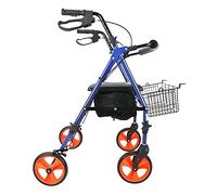 UHJKLA Ayuda para Caminar con Movilidad de Aluminio 丨 Andador Plegable liviano 丨 Andador para Personas Mayores con Altura Ajustable Andador para Personas Mayores Lleno de estrel