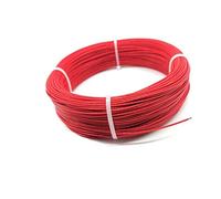 uHLANQC Cable de Alta Temperatura, Cable Calefactor Fibra Carbono PTFE 1K-24K Silicona for Tierra extensión Piso 5-100m(3k 133ohm,5 m)