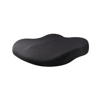 uHLANQC Car Seat Cushion for Audi RS6 2019-2025 2026 C8,Wedge Driver Booster for Short People to Improve Vision,Memory Foam Heightening Pad(Black)