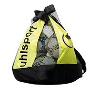 Uhlsport 100426201 Bolsa de Red, Negro/Amarillo (Fluor), Talla Única
