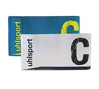 Uhlsport 1006749020001 Brazalete de Capitán, Unisex Adulto, Multicolor (Cyan/Blanco), Talla Única