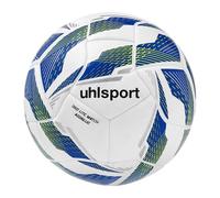 uhlsport 350 Lite Match Addglue balón de fútbol, jóvenes, Blanco/Azul Real/Amarillo Fluorescente, 5