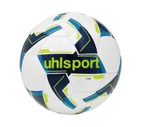 uhlsport Team Balón, Unisex Adulto, Blanco/Azul Marino/amaril (Multicolor), 4