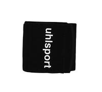 uhlsport Banda Sujeta Espinilleras de Fútbol Noir_65 mm Negro Talla única