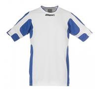 uhlsport Camiseta Cup KA, Todo el año, Unisex, Color weiß/Azurblau, tamaño L
