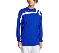 uhlsport Camiseta Prog ressiv Manga Larga, Todo el año, Unisex, Color Azul, Blanco, tamaño XL