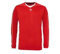 uhlsport Camiseta Stream II Manga Larga, Todo el año, Unisex, Color Rojo/Blanco, tamaño XL