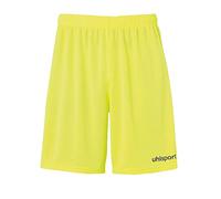 Uhlsport Center Basic Shorts Without Slip Shorts De Juego, Hombre, Amarillo Fluor/Negro, L