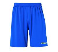 Uhlsport Center Basic Shorts Without Slip Shorts De Juego, Hombre, Azur/Lima Amarillo, M