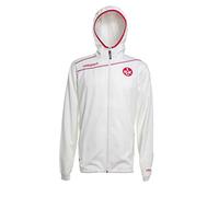 uhlsport Chaqueta FCK Stream 3.0 Chaqueta de presentación de 15/16, Todo el año, Unisex, Color Blanco, Rojo, tamaño XS
