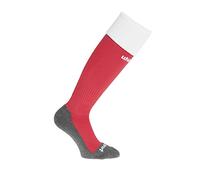 Uhlsport Club Socks Calcetines De Fútbol, Hombre, rojo/blanco, 41-44